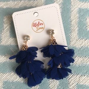 🆕✨Blue Three-Tier Tassel Earrings✨
